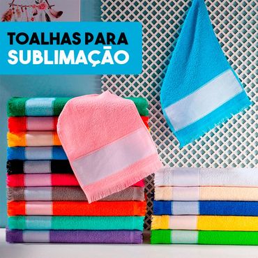 TOALHAS PARA SUBLIMAÇÃO