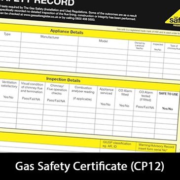 ProGas | Landlord Gas Safety certificate