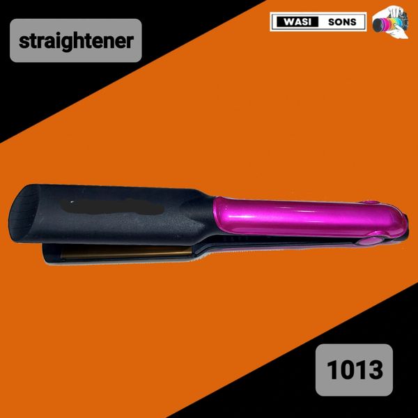 Ionic hair straightener