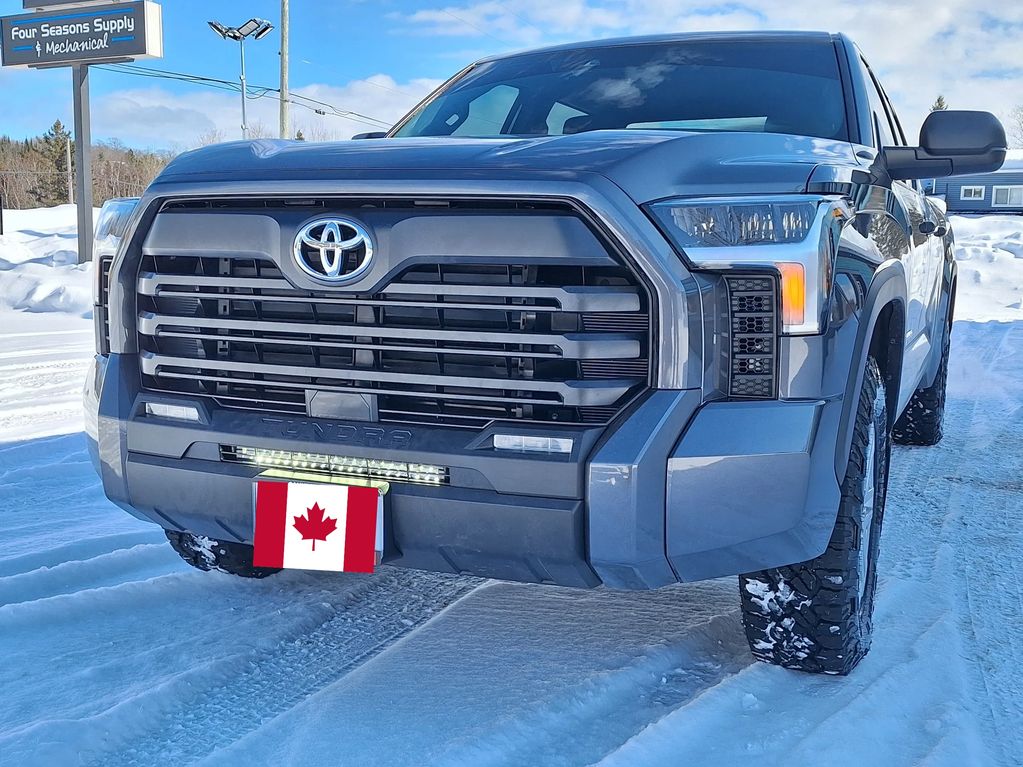 Stealthy light bar install on 20 KM 2025 Tundra!