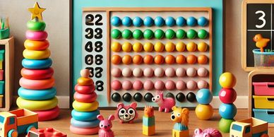 An image of things being grouped together during a PSLE Math Heuristics lesson.