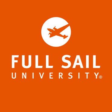 Full Sail University logo. Frank Piccolella. written works, videos,projects.