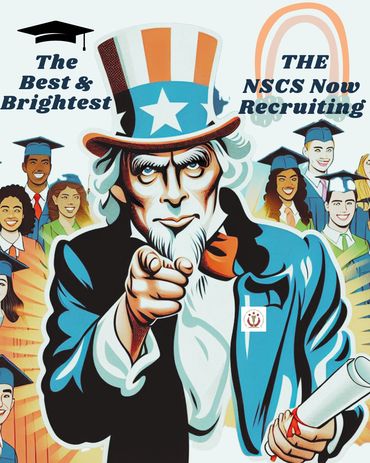 Uncle Sam wants best and brightest. NSCS recruiting at At Full Sail University. Frank Piccolella.