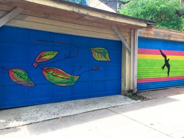 Amazing Moss Park Art Collective Art Murals revitalizing laneways