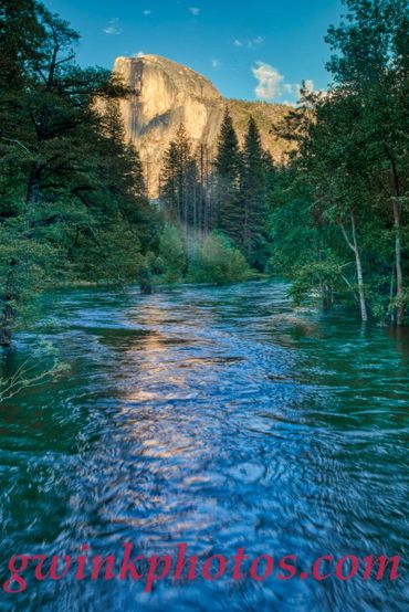 Half Dome Yosemite,  Yosemite Valley View, Half Dome Sunset