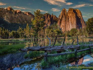 Yosemite valley view