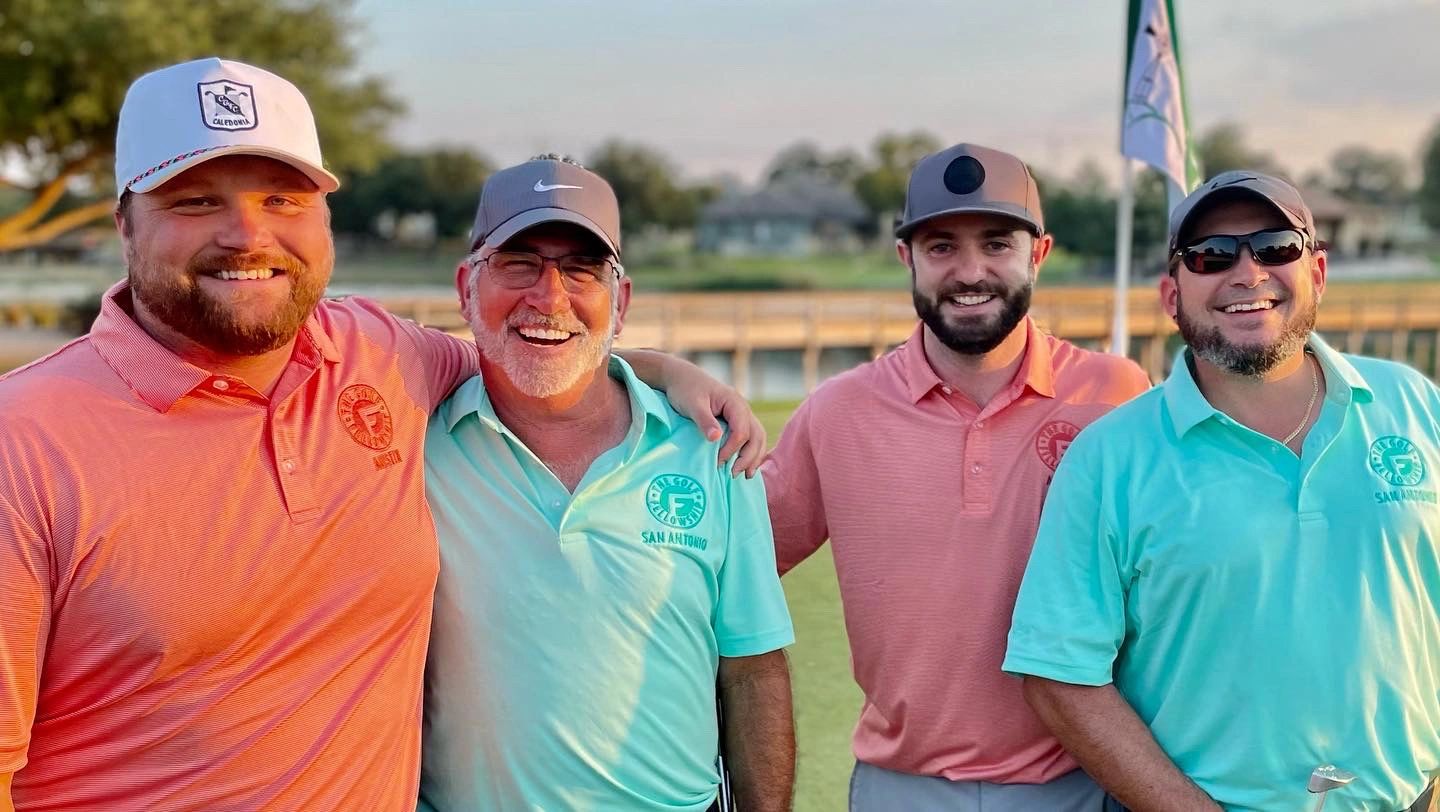TGF Austin & TGF San Antonio Captains after the last hole of the 4th Annual Hill Country Cup