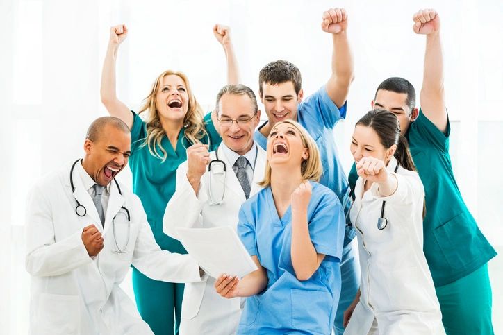 Happy Successful Qualified Medical Evaluators (QMEs)