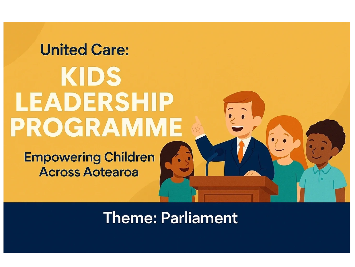 Kids Leadership Programme empowering children with a Parliament theme.