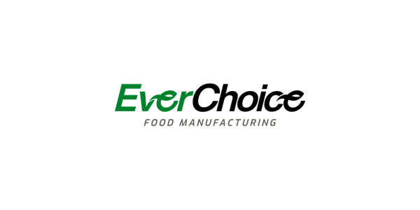 Logo of Ever Food Manufacturing with green and black text.