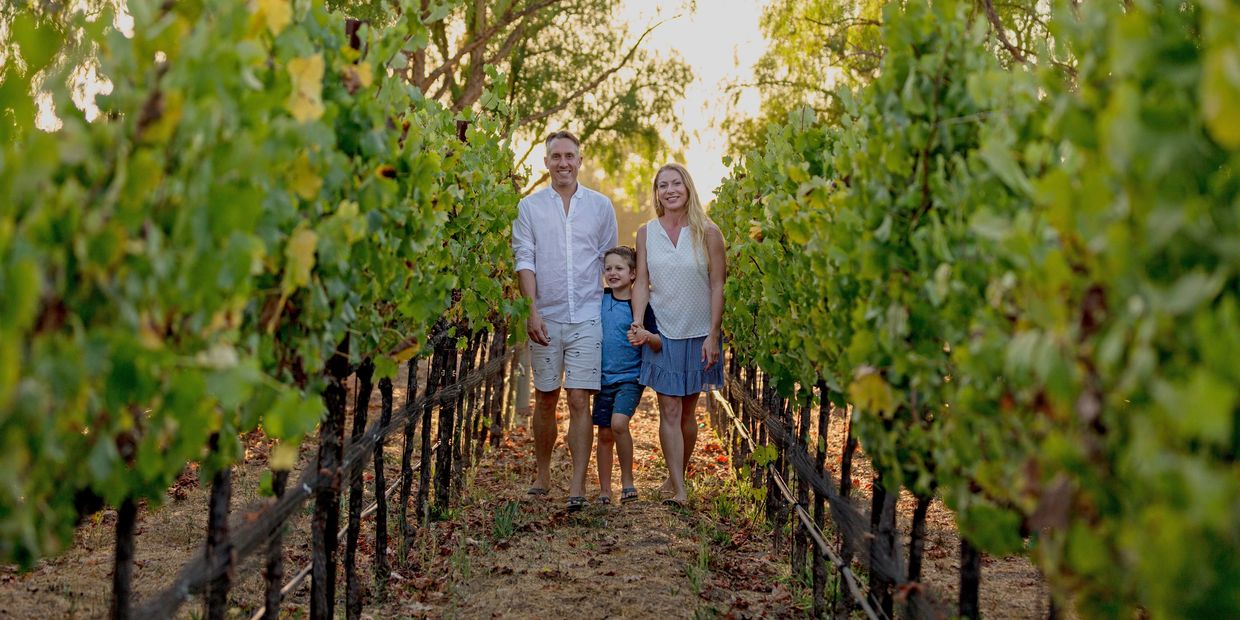 Lyons Vineyard, small, family run, passion project. We produce estate wines from our organic grapes.