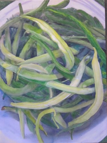 String Beans 40"x30". $900