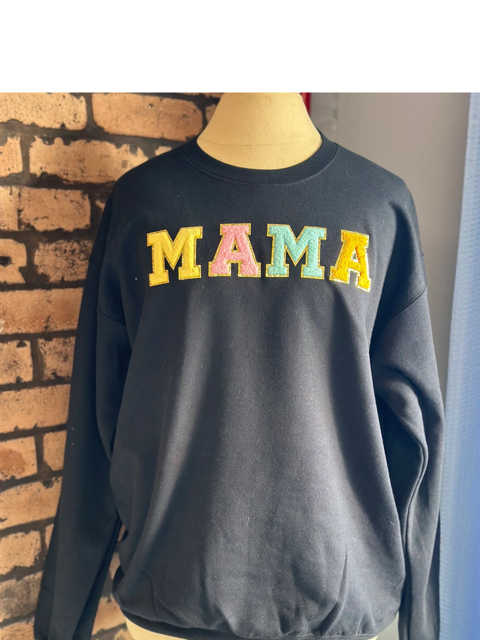 Mama Applique Sweatshirt