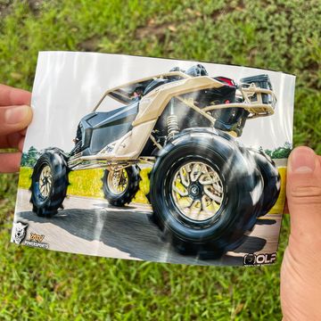 handheld print out of canam maverick x3 turbo rolling in texas patv powersports