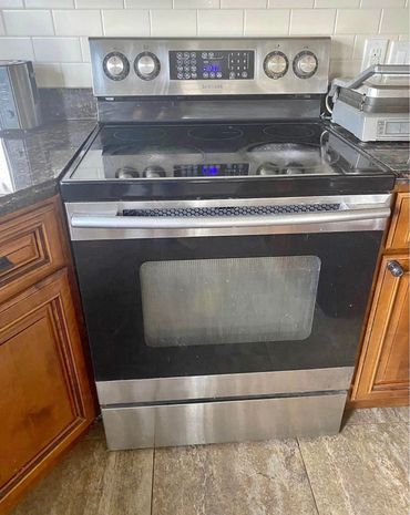 Electric stove repair
