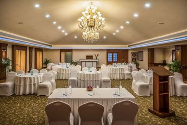 Conference hall of Radisson Goa
