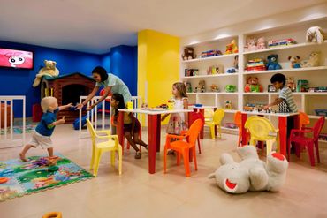 Children play room at Marriott Goa