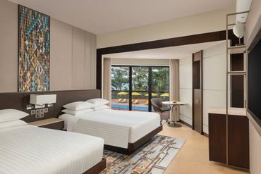 Family rooms at Marriott Goa