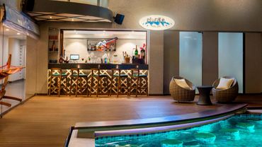 Bar at Le Meridian Goa
