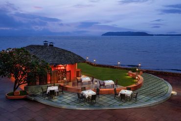 Evening outer view of Marriott Goa