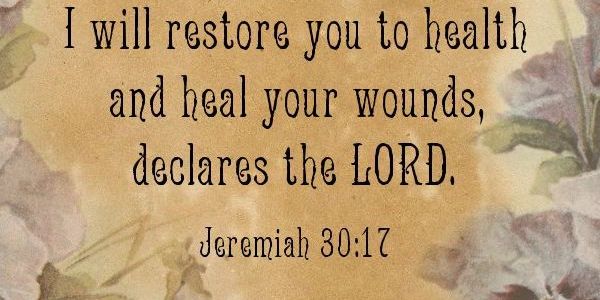 Healing
Hope
Restores