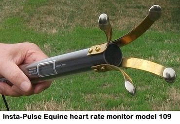 Insta-Pulse heart rate monitor for horses
Equine monitor model 109
Instantly monitor a horse heart r