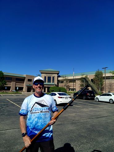 Window cleaning in Brookfield