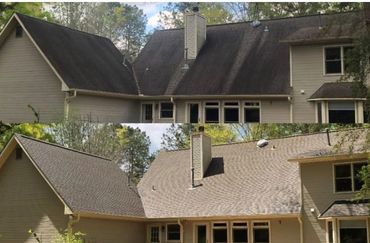 Roof cleaning in Brookfield