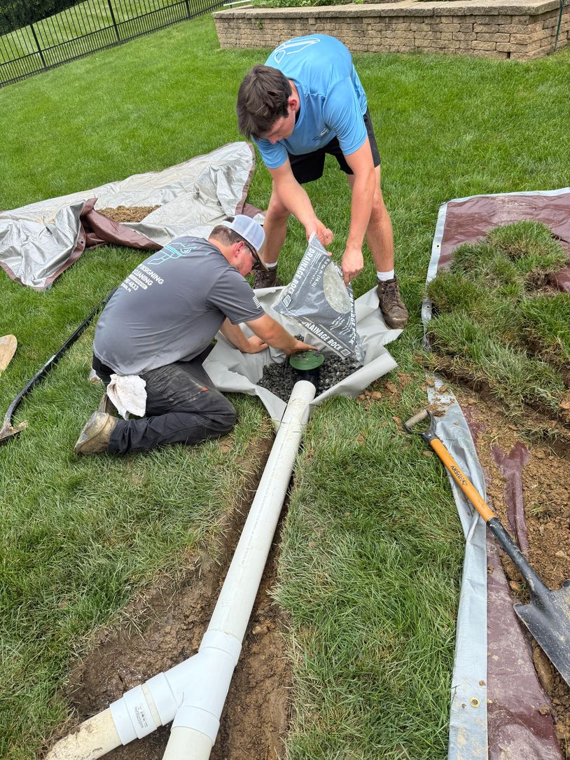 Gutter Drain Installation in West Chester, PA