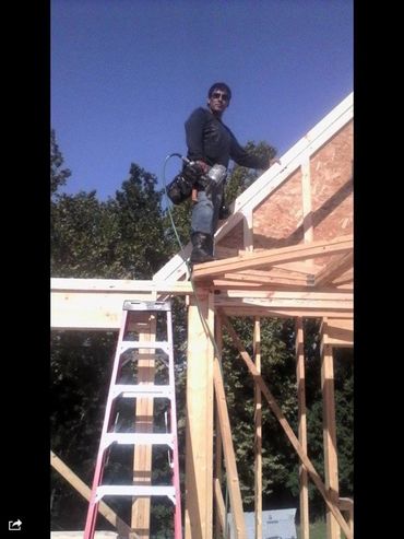 The beginning of lunas framing