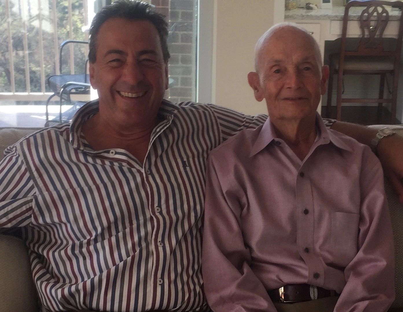 Marcelo with Johnny Margo his confidant and passive partner.