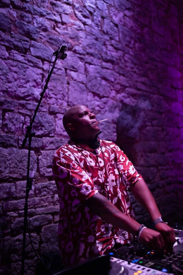 DJ performing at a private event