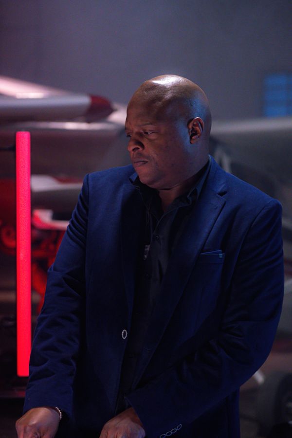 Focused DJ beginning his set