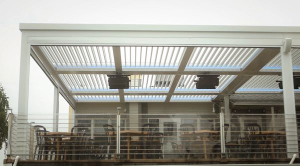 powered pergola