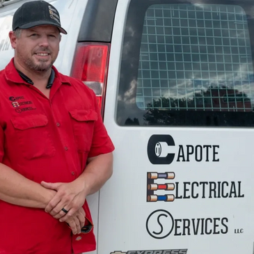 Greg Capote, owner, Capote Electrical Services