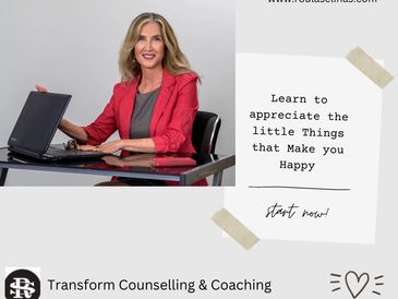 Roula Selinas Transform Counselling & Coaching special promo offer