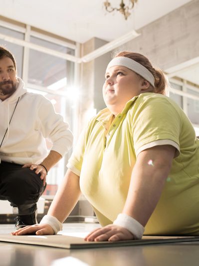 PT with significantly overweight client