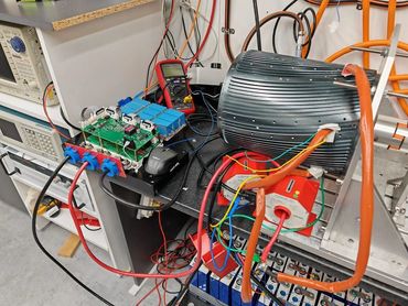 Joule Motors testing motors and controllers for Aerospace Industry