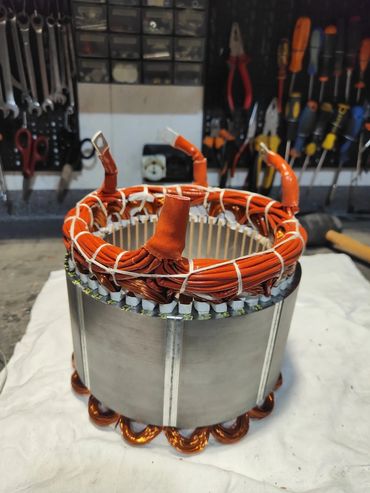 Airplane electric motor