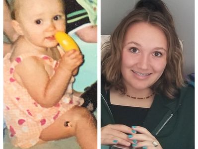 A former daycare child then and now