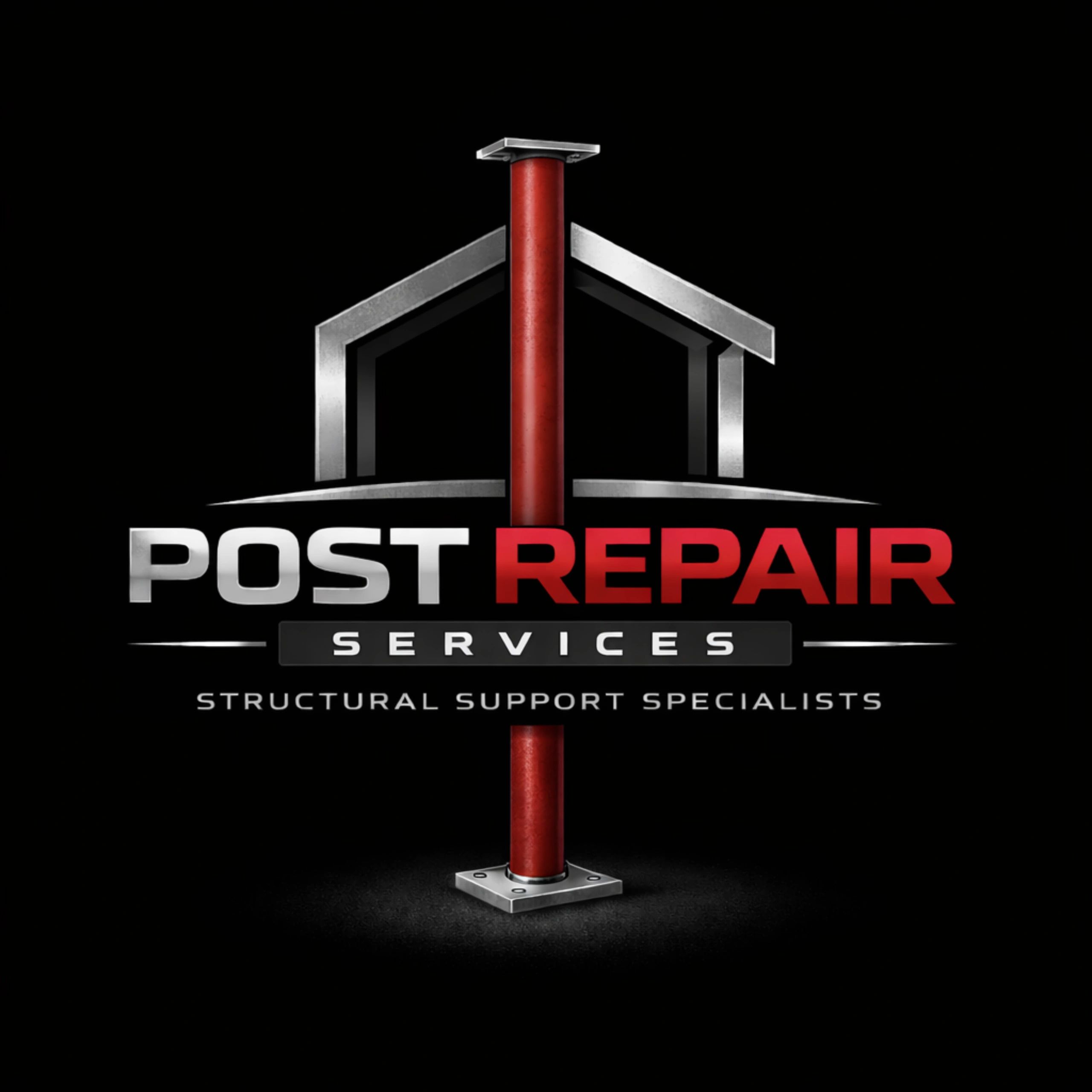 Logo for Post Repair Services, structural support specialists.