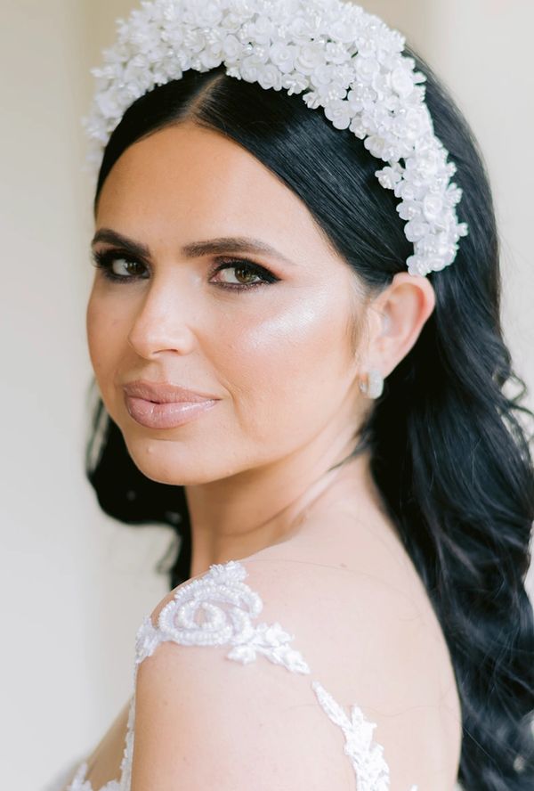 Bridal makeup by Eileen Sandoval