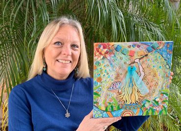 Photo of Alison Akin, Mixed Media Artist