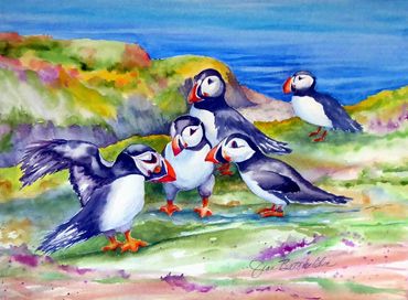 And Then She Said  . . ., 2021
Watercolor on paper, 16x20
Jean Batchelder