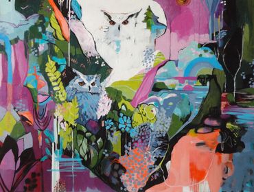Parliament
Acrylic on gallery-wrap canvas, 36 x 48 inches
Lynda Briggs