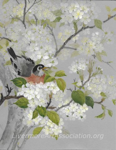 The song of spring I
East Asian Brush, 11x8.5 inches
Wei-Ting Chuang