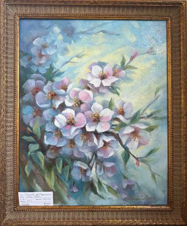 Elena Morris, oil