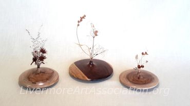 Cocobolo and Olive Bud Vases
David Goosman