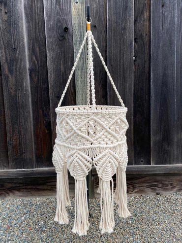 Knotty Chandelier, 2020
Fiber - Macramé, 40" x 14"
Parul Parekh