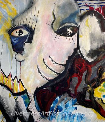 Mixed media artwork by Mike D'Amelio